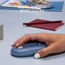 Mouse Inalámbrico Logitech  Pebble M350 Arandano