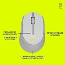 Mouse Inalámbrico Logitech  M280 Plateado