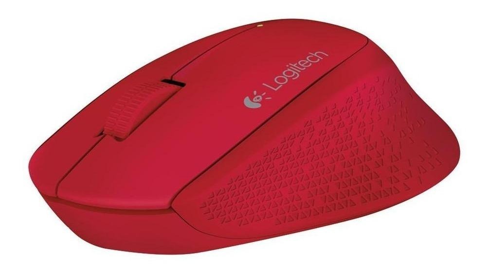 Mouse Inalámbrico Logitech  M280 Rojo