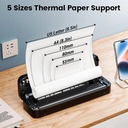 Impresora Térmica Portátil Phomemo M832 - Compacta Y Eficaz Gris Oscuro