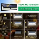 Lámpara De Pared Ip65 90led Luz Blanca 5000k Negro