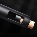 Destapador De Botellas Set Sacacorchos + Cortador De Foil Negro