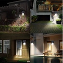 Reflector Led Solar Lightsolarlamp 4w Negro Frío Blanco Frío
