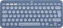 Teclado Bluetooth Logitech K380 Qwerty Azul Arandano