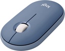 Mouse Inalámbrico Logitech Pebble M350 Azul Arandano
