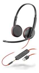 Auricular Gamer Plantronics Blackwire C3220 Headset C3220 Negro